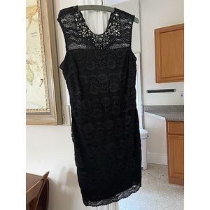 Black lace dress Size 12
